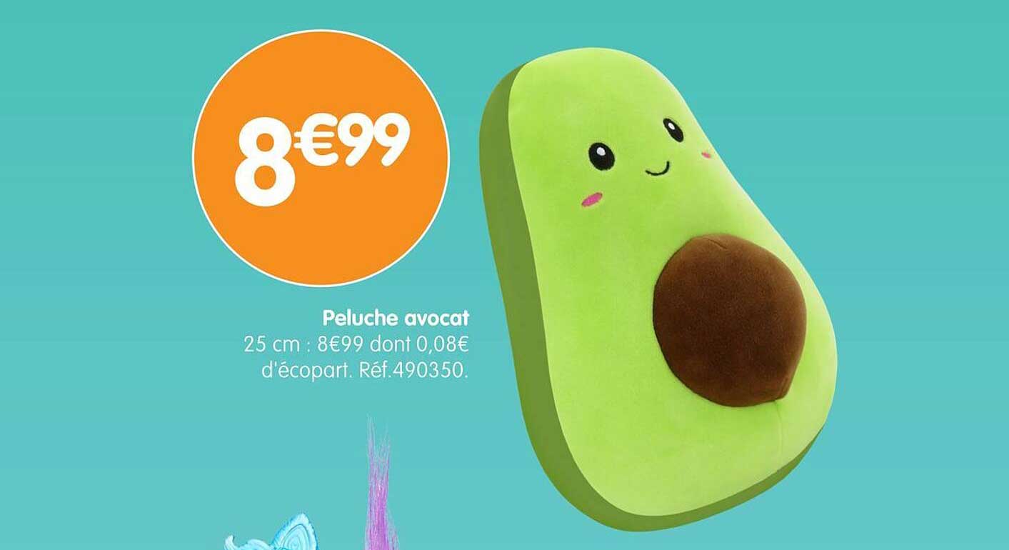 Peluche avocat