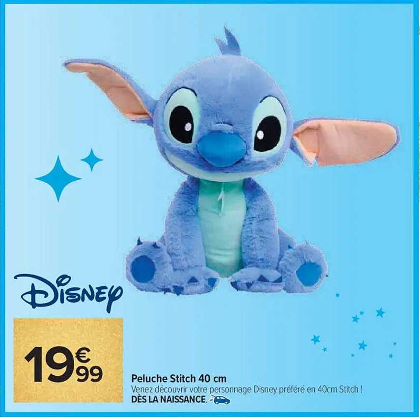 Peluche Stitch 40 cm