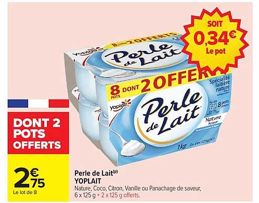 Perle de Lait® YOPLAIT