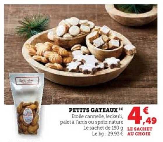 PETITS GATEAUX
