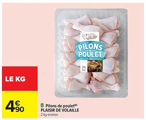 Pilons de poulet Plaisir de Volaille