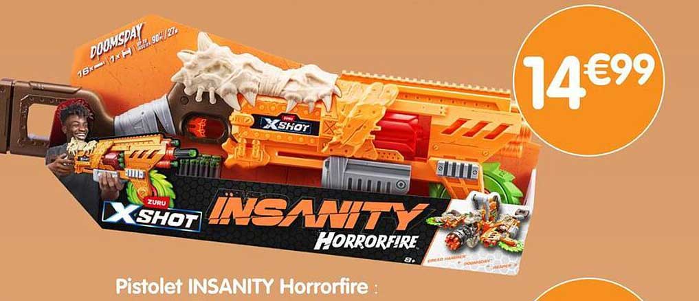 Pistolet INSANITY Horrorfire