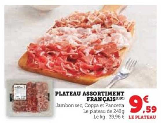 PLATEAU ASSORTIMENT FRANÇAIS