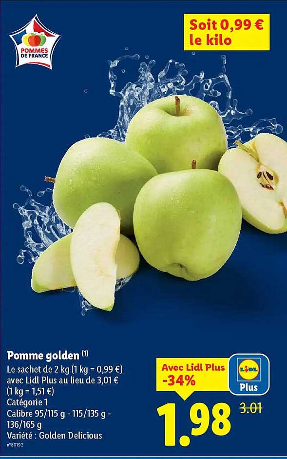 Pomme golden