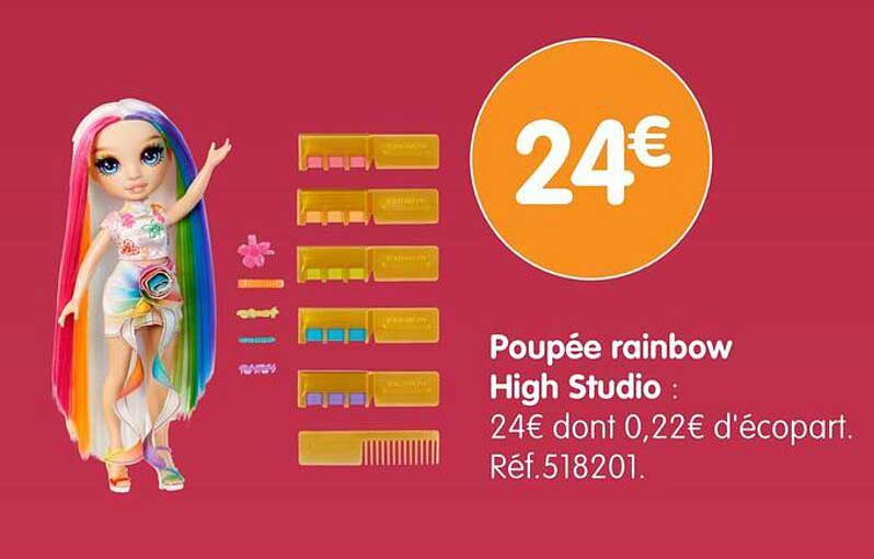 Poupée rainbow High Studio