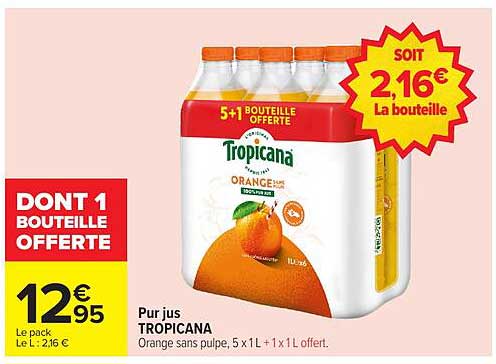 Pur jus TROPICANA