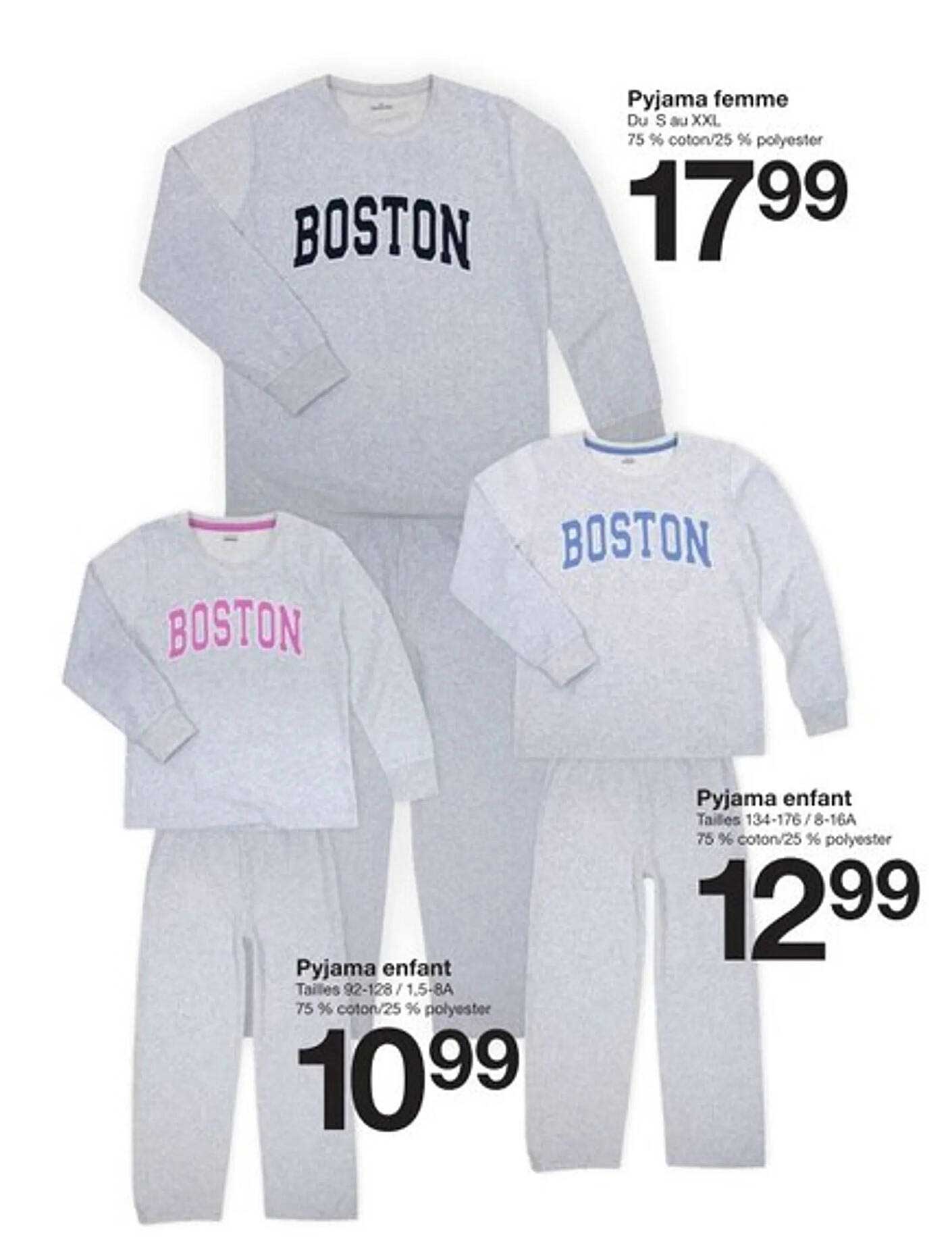 Pyjama femme et Pyjama enfant