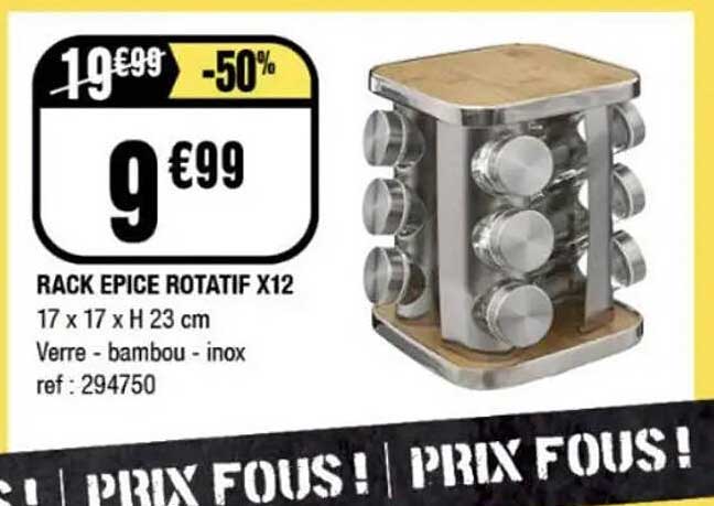 RACK EPICE ROTATIF X12