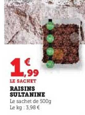 RAISINS SULTANINE