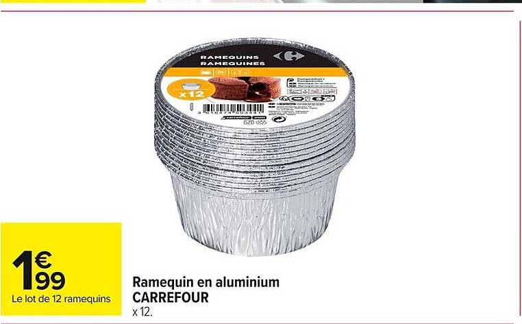 Ramequin en aluminium