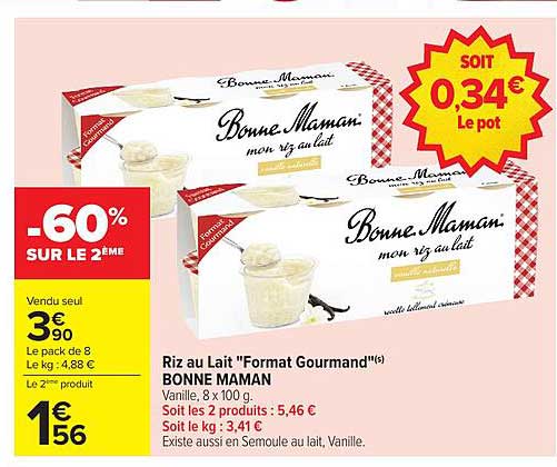 Riz au Lait "Format Gourmand"