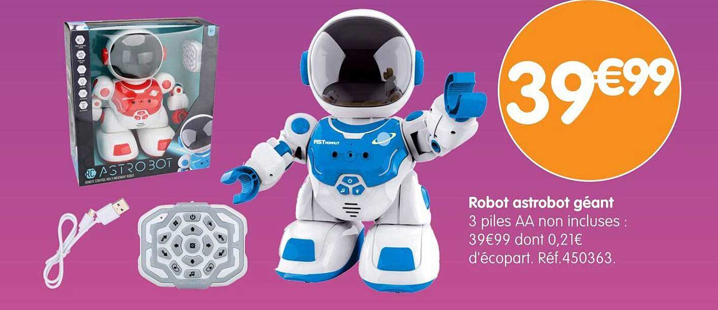 Robot astrobot géant