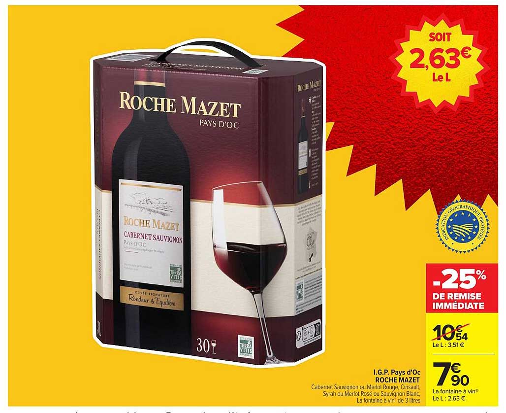 ROCHE MAZET PAYS D'OC