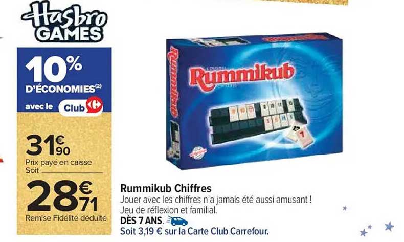 Rummikub Chiffres