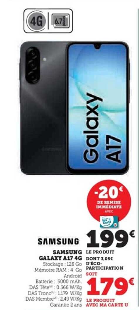 SAMSUNG GALAXY A17 4G