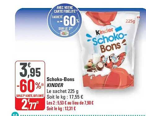 Schoko-Bons KINDER