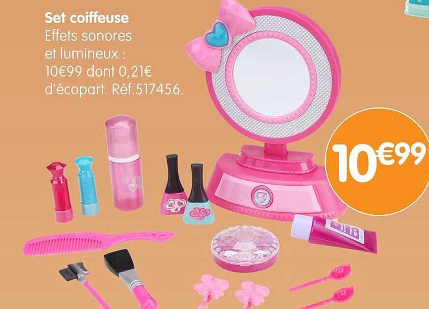 Set coiffeuse