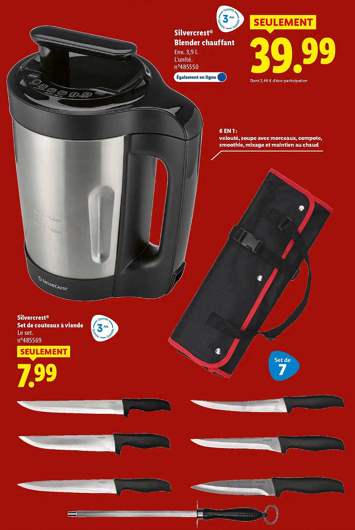 Silvercrest® Blender chauffant