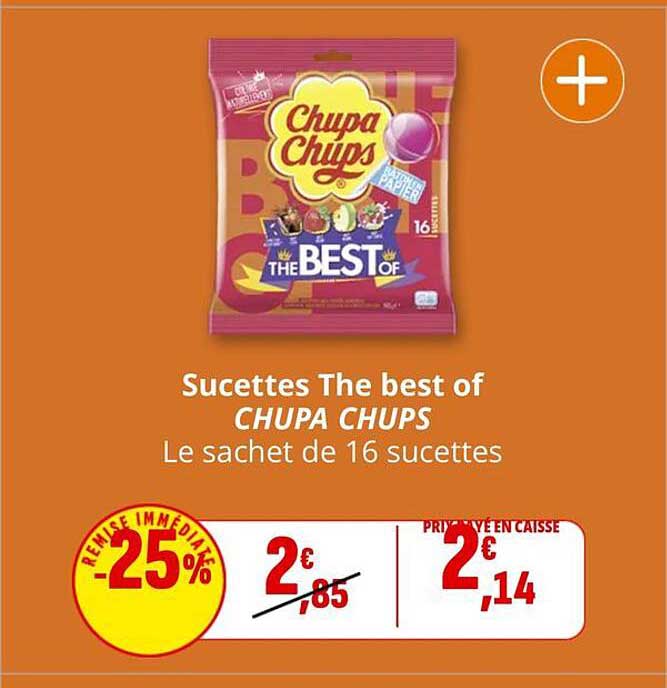 Sucettes The best of CHUPA CHUPS