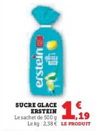 SUCRE GLACE ERSTEIN