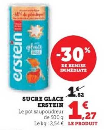 SUCRE GLACE ERSTEIN