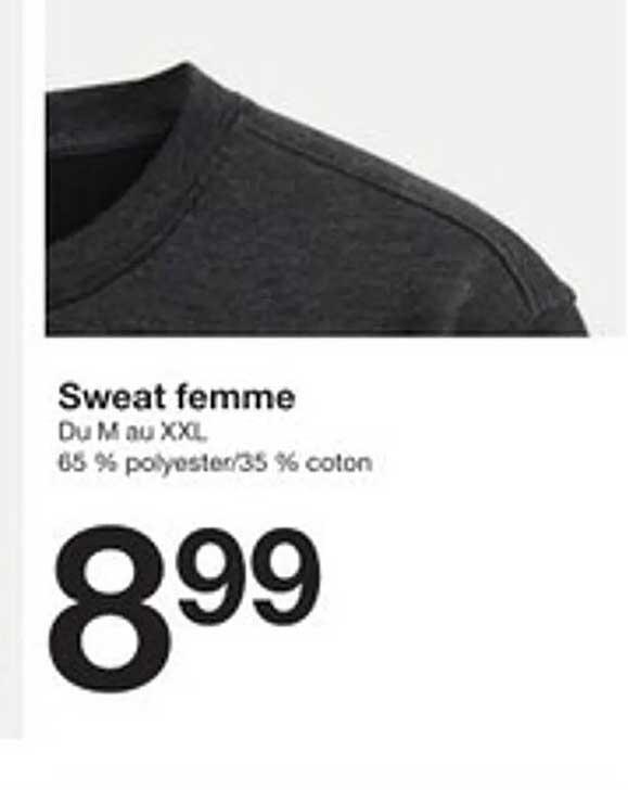 Sweat femme