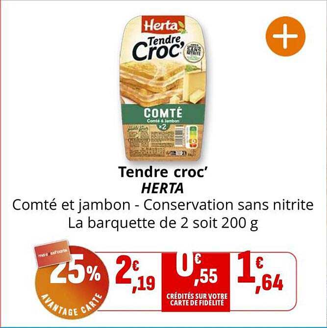 Tendre croc’ HERTA