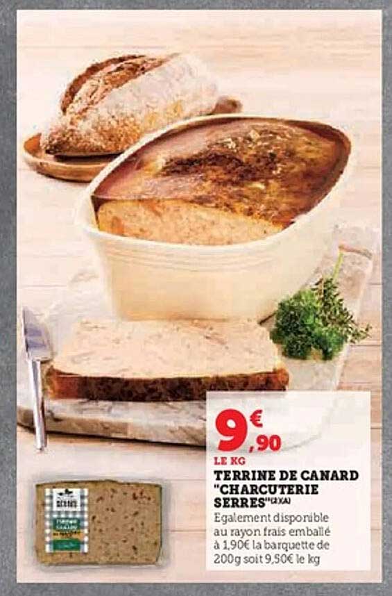 Terrine de Canard "Charcuterie Serrres"