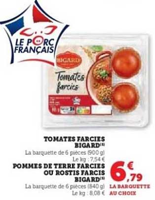 TOMATES FARCIES BIGARD