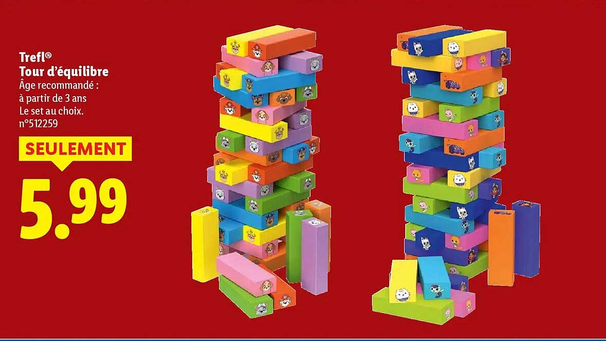 Trefl® Tour d’équilibre