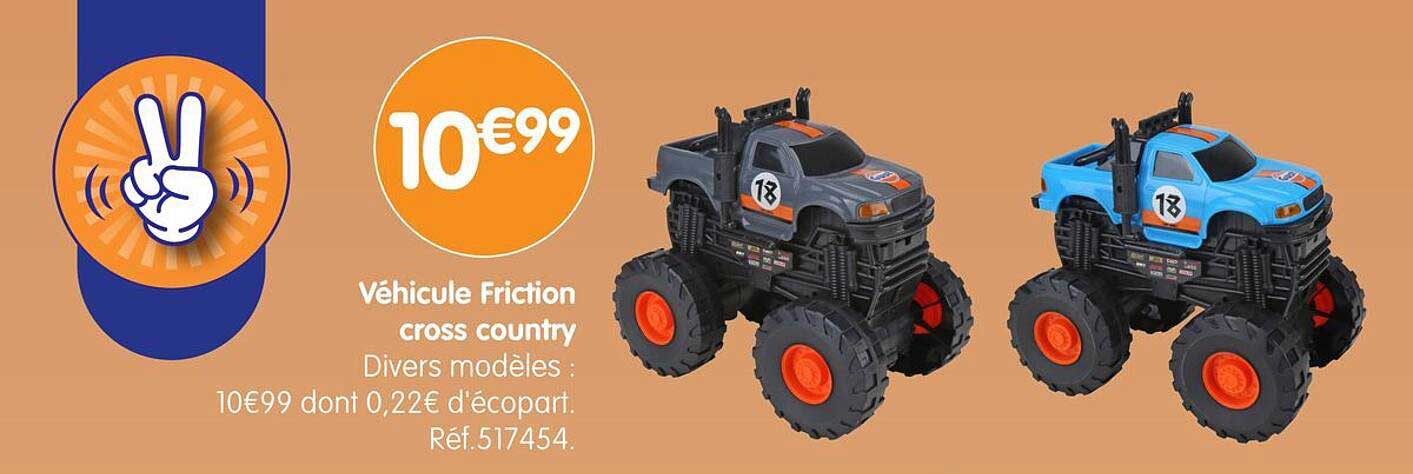 Véhicule Friction cross country
