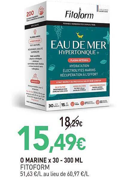0 MARINE x 30 - 300 ML FITOFORM