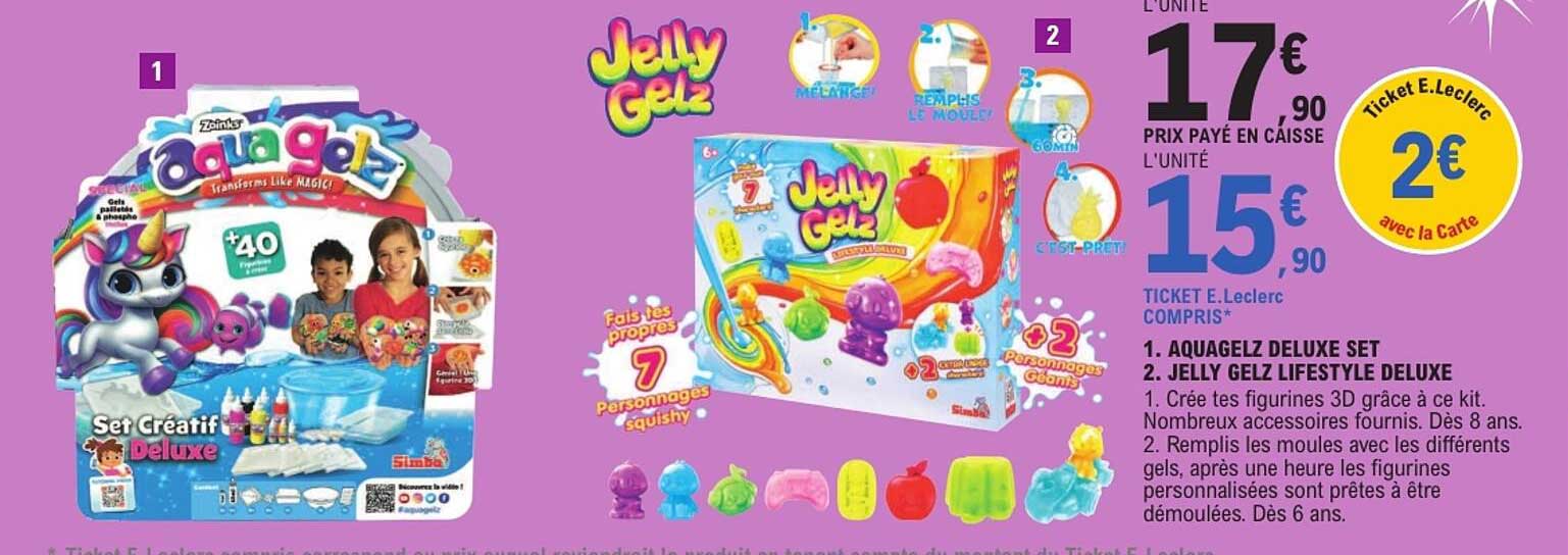 1. AQUAGELZ DELUXE SET