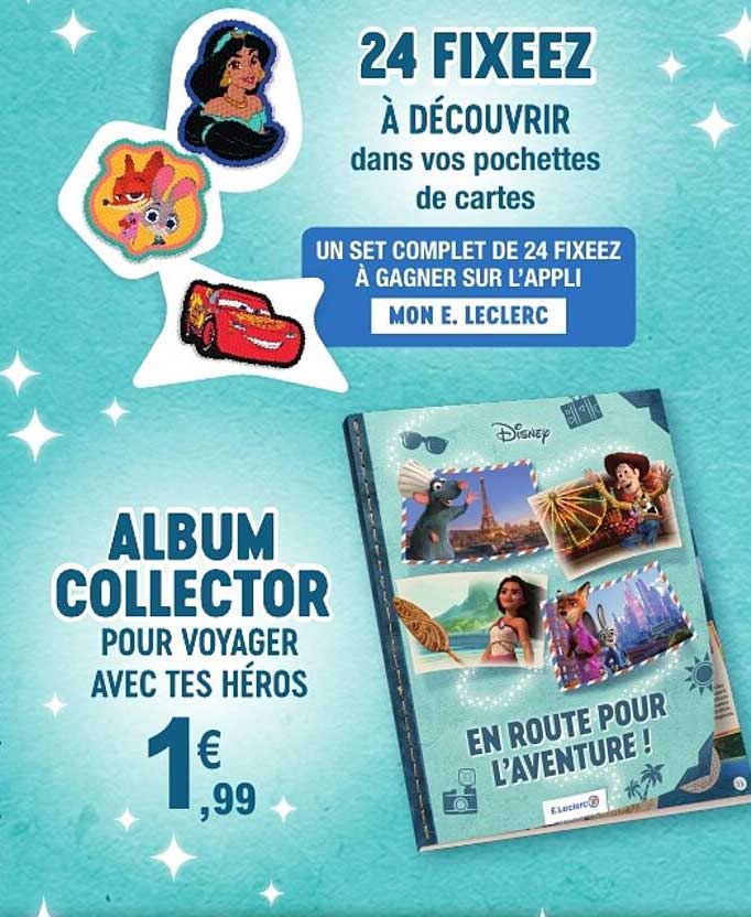 24 FIXEEZ À DÉCOUVRIR dans vos pochettes de cartes