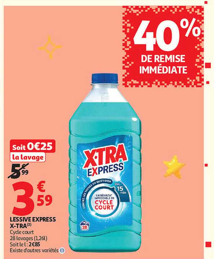 40% DE REMISE IMMÉDIATE