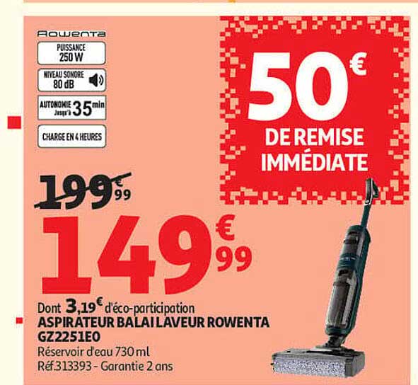 50€ DE REMISE IMMÉDIATE