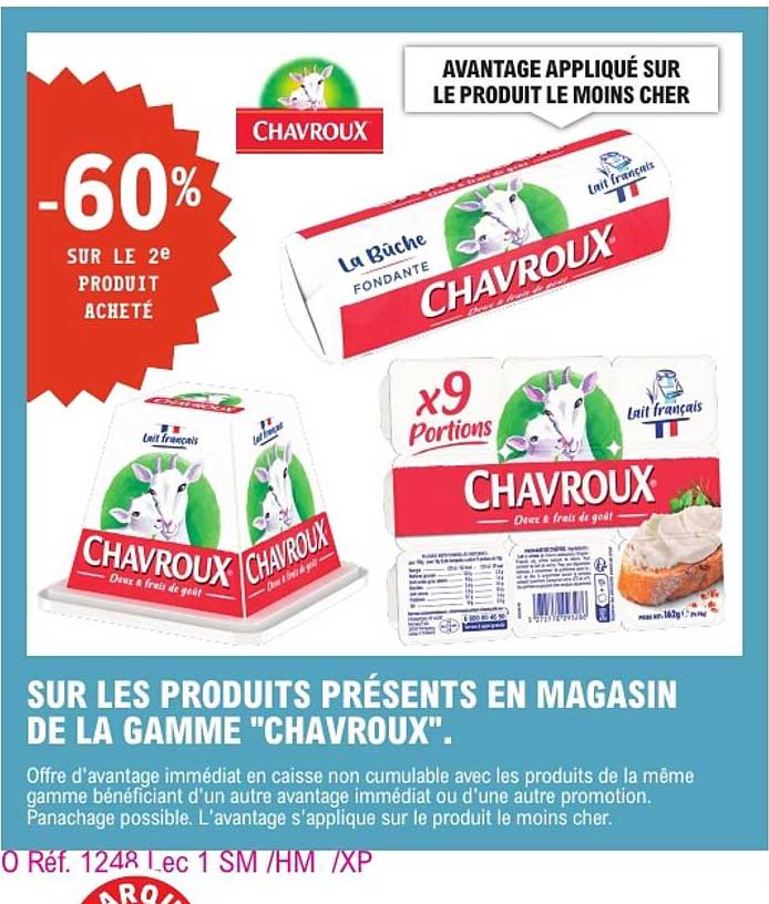 -60% SUR LE 2e PRODUIT ACHETÉ