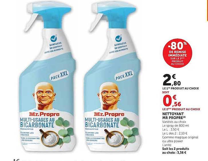 -80% DE REMISE IMMEDIATE SUR LE 2e PRODUIT AU CHOIX