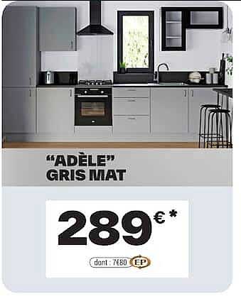“ADÈLE” GRIS MAT