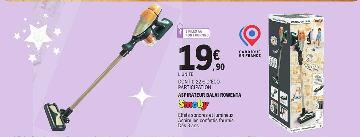 ASPIRATEUR BALAI ROWENTA