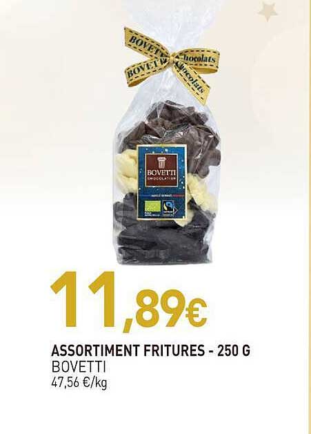 ASSORTIMENT FRITURES - 250 G BOVETTI