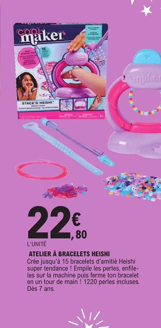 ATELIER À BRACELETS HEISHI