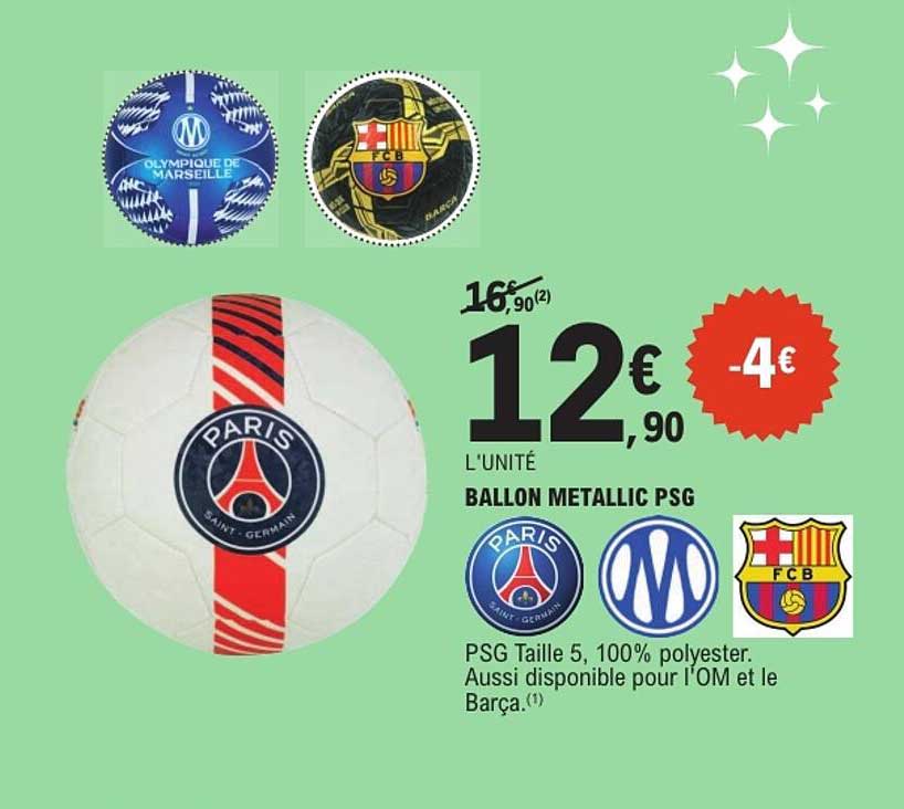 BALLON METALLIC PSG