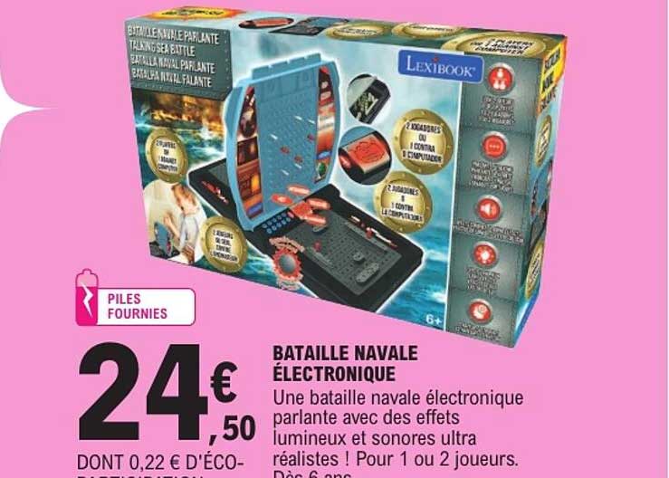 BATAILLE NAVALE ÉLECTRONIQUE