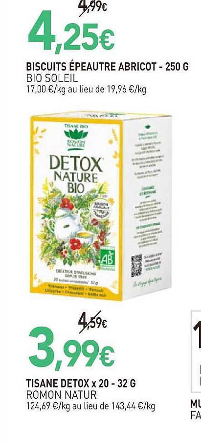 BISCUITS ÉPEAUTRE ABRICOT - 250 G BIO SOLEIL