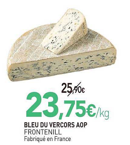 BLEU DU VERCORS AOP FRONTENILL