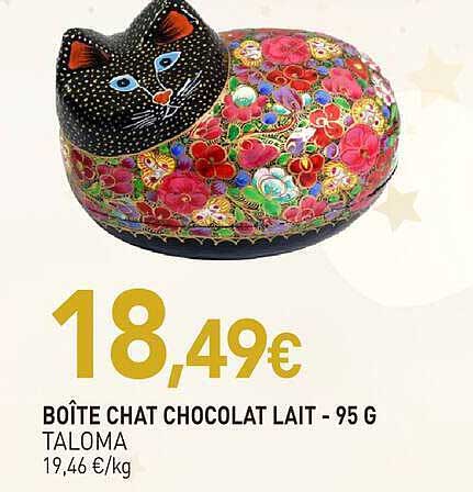 BOÎTE CHAT CHOCOLAT LAIT - 95 G
