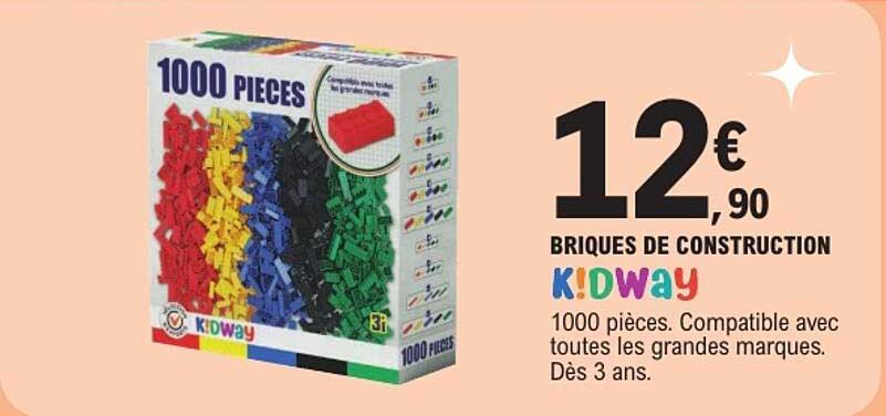 BRIQUES DE CONSTRUCTION K!DWAY