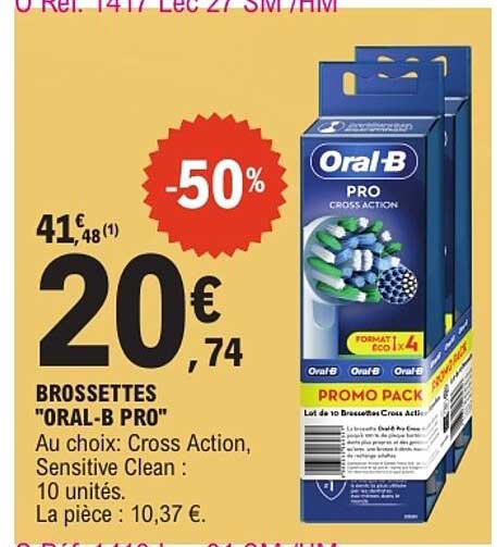 BROSSETTES "ORAL-B PRO"