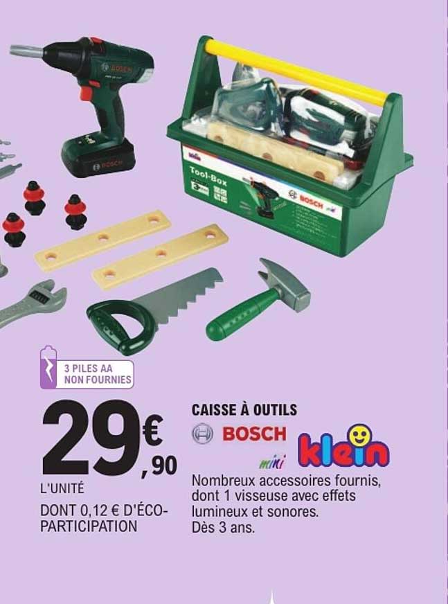 CAISSE À OUTILS BOSCH mini klein